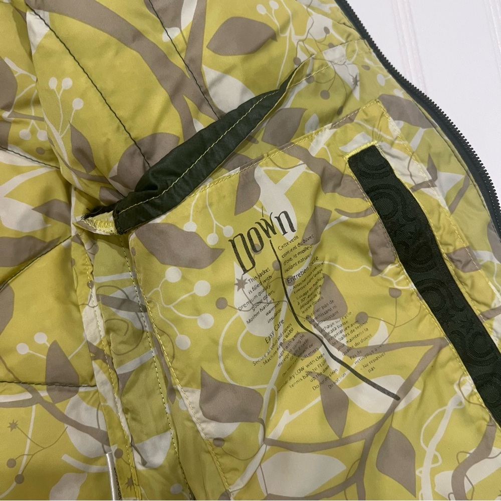 ISIS Women's Whisper Hoodie Goose Down Hooded Vest Quilted Olive 4 - Picture 5 of 7